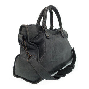 Balenciaga Shoulder Leather The Bag City